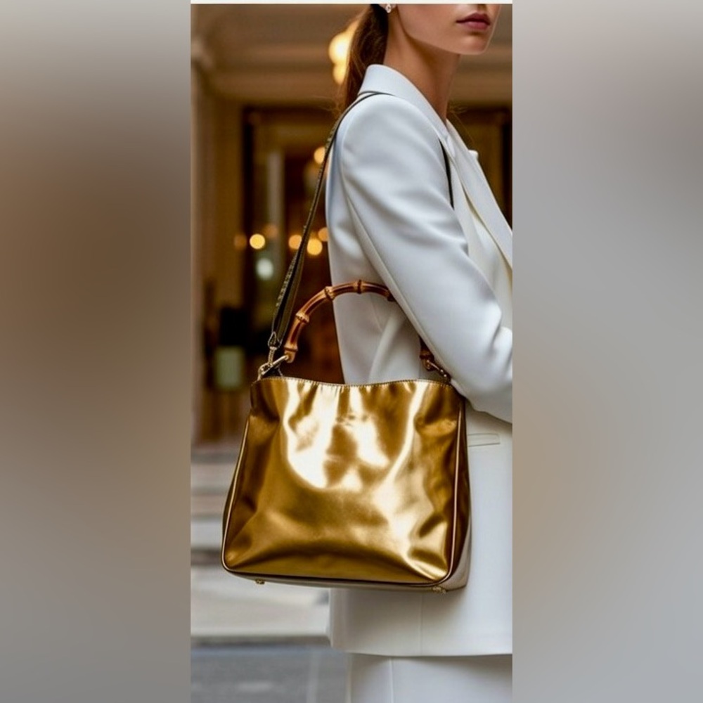 Authentic Gucci Bamboo Handbag 👜 ~ Tom Ford Era